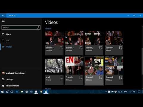 Introduction to the Film and TV Movies and TV app in Windows 10