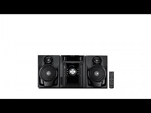 Sharp 5CD Mini Shelf System with Cassette, Bluetooth R...