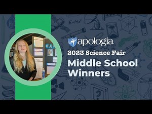Middle School Winners - 2023 Science Fair
