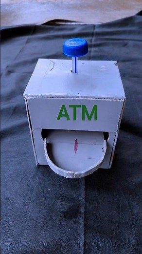 How to make mini ATM at hom#shorts #experiment #ytshorts