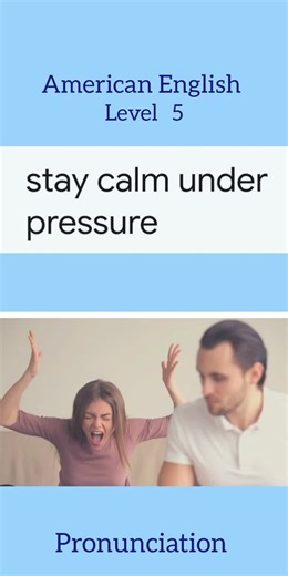 American English. Level 5. Pronunciation. Education. Training.