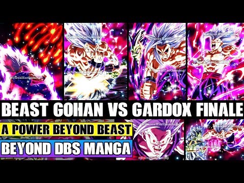 Beyond Dragon Ball Super God Of Destruction Gardox Vs Beast Gohan Finale! A Shocking Conclusion