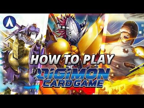 How to Play the Digimon Card Game TCG | Tutorial App Digivolve & Basics