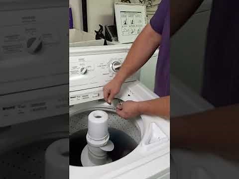 how to fix a lid switch on a Kenmore washer