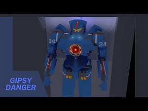 Gipsy Danger Showcase - Pacific rim - Build a boat for treasure