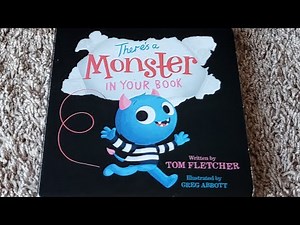 There's a Monster in Your Book! - Kids Book Read Aloud
