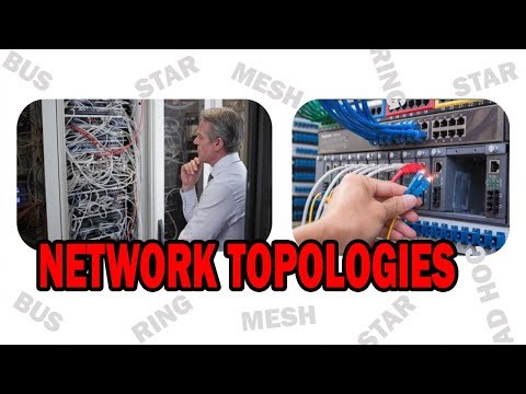 Network Topologies (Star, Bus, Ring, Mesh, Ad hoc, Infrastructure, & Wireless Mesh Topology)