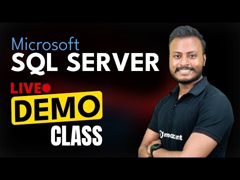 SQL Server Live Demo Class | Innozant Training Institute | Vishu Sir