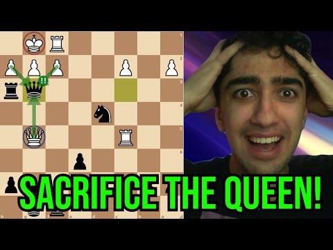 How to Sacrifice the Queen! | Chess Lectures