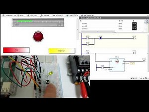 PLC(シーケンサ)のラダーの入出力IFをGUI(画面上)に出してみた I tried putting I/O IF of ladder of PLC on GUI (on screen)