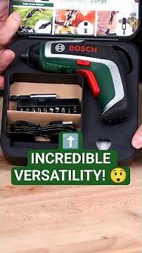 Bosch IXO 7 – The versatile screwdriver for your home 🛠️