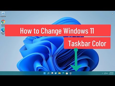 How To Change Windows 11 Taskbar Color