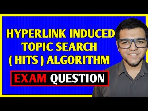 Hyperlink Induced Topic Search ( HITS ) Algorithm