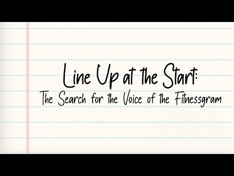 Meet the Voice of the Fitnessgram PACER Test