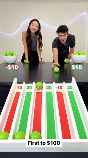1.4M views · 3.2K reactions | First to $100 WINS! Couples Challenge! #game #competition #money | The Smily Fam | Facebook