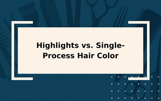 Highlights vs. Single-Process Hair Color | Which Is Best?