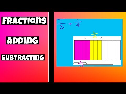 ADDING FRACTIONS and MIXED NUMBERS using a BAR MODEL