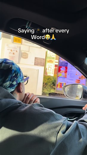 She didn’t know who was talking 😭🙏 | saying after every sentence