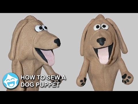 How to Sew a Dog Puppet