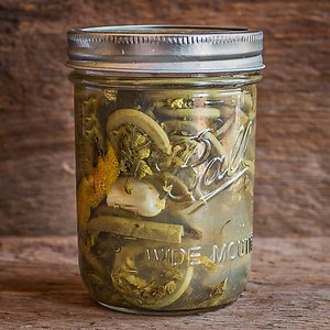 Crunchy Pickled Fiddlehead Ferns