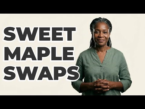 Where Can You Use Maple Syrup For Sugar Reduction?