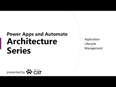 Application Lifecycle Management