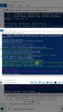 How to Fix ReagentC /Enable Errors & Enable WinRE in Windows 10/11 (Automatic Fix)