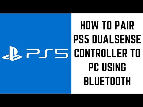 How to Pair PS5 DualSense Controller to PC Using Bluetooth