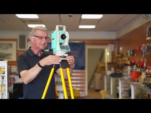 Setting up a Surveying Tripod - Quick Step Video