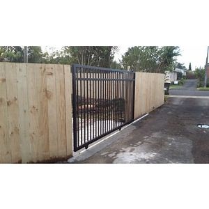 [Hot Item] Simple Driveway Gate Iron Gate