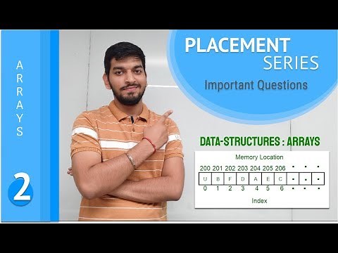 Arrays || What to Study || Complete Placement Series Guide 🔥🔥|| Love Babbar