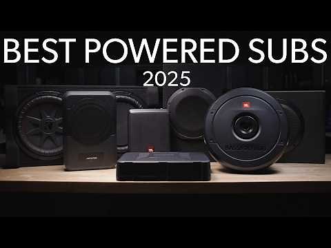 Best powered subwoofers for your car in 2025 | Crutchfield