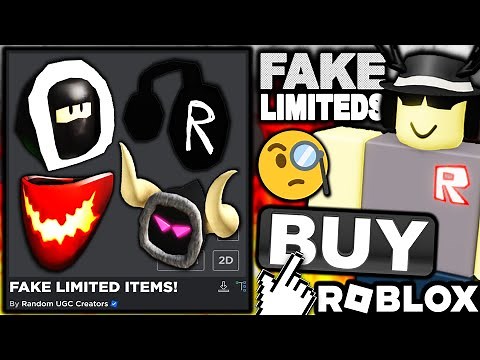 Too many fake UGC Limiteds! HOW TO FIND & BUY THEM! (ROBLOX)