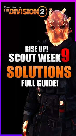 Manhunt Scout 9 Full Guide! #division2builds #division2build #legendary #division2 #manhuntguide