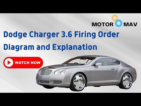 Dodge Charger 3.6 Firing Order [ Diagram & Explanation ]