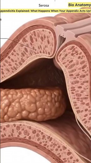 Appendicitis Explained: What Happens When Your Appendix Acts Up! | Bio Anatomy Art | Gut Health