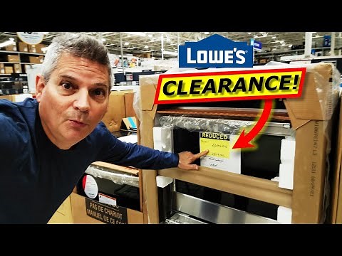 Lowes MASSIVE Appliance Clearance Tool Deals, New Tools
