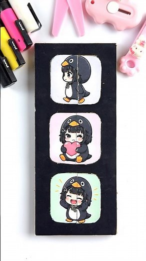 Gugu gaga 🐧 Paper Puzzle GameEasy Diy Paper Game Idea #gugugaga