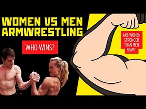 WOMEN VS MEN ARMWRESTLING | Who will win?! 🤔