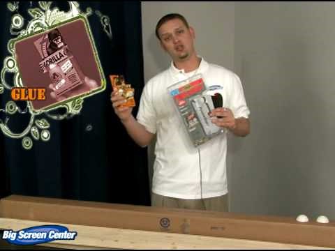 DIY Projector Screen - How to build projection screen