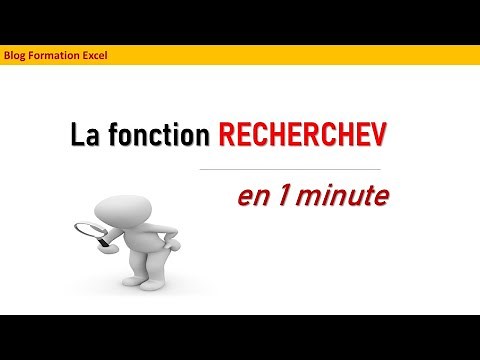 La fonction RECHERCHEV