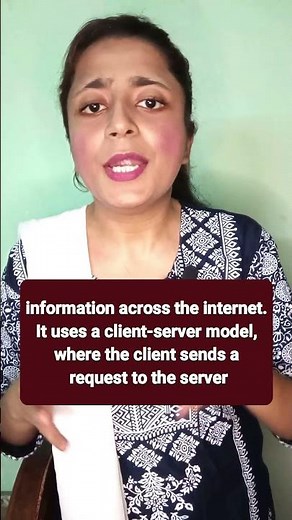 What is hyper text transfer protocol (http) #shorts