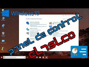 Como Abrir el Panel de Control Clasico En Windows 10 (4 Metodos)