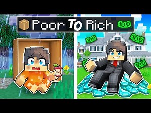 POOR to RICH in Minecraft
