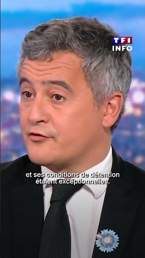 Gérald Darmanin ne regrette "pas du tout" d'avoir rendu visite à Nicolas Sarkozy en prison｜TF1 INFO