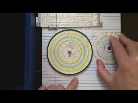 Circular Slide Rules: Faber Castell 8/10 + Sama & Etani Model 90