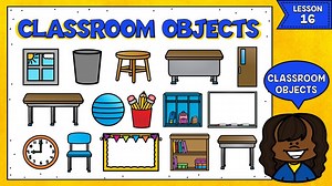 OBJETOS DEL SALÓN DE CLASES EN INGLÉS - Inglés Paso a Paso