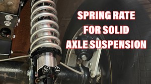 25 reactions | Spring rate plays an important role in the operation of your suspension. But how do you calculate what spring rate you need for solid axle suspension? Here's what you need to know. | QA1 | Facebook