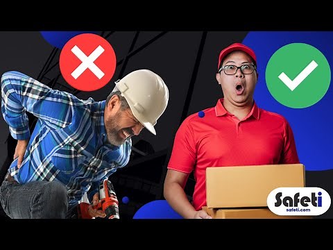 Manual Handling Training📦 Workplace Awareness Course Video ✅