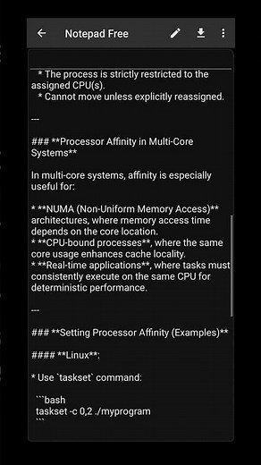 Processor Affinity in Operating System | Deep Dive Explained with Real-World Examples